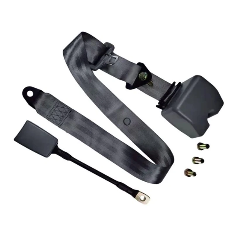 Каковы три точки пряжки ремня безопасности?